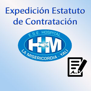 Expedición Estatuto de Contratación.