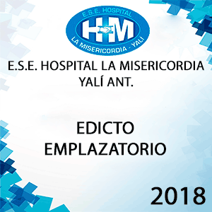 Edicto Emplazatorio - Proyecto de Historias Laborales.